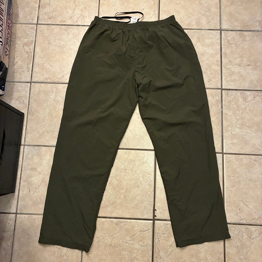 New Balance USMC Mens Large Regular Olive Green Athletic Pants Joggers Gym - Picture 5 of 7
